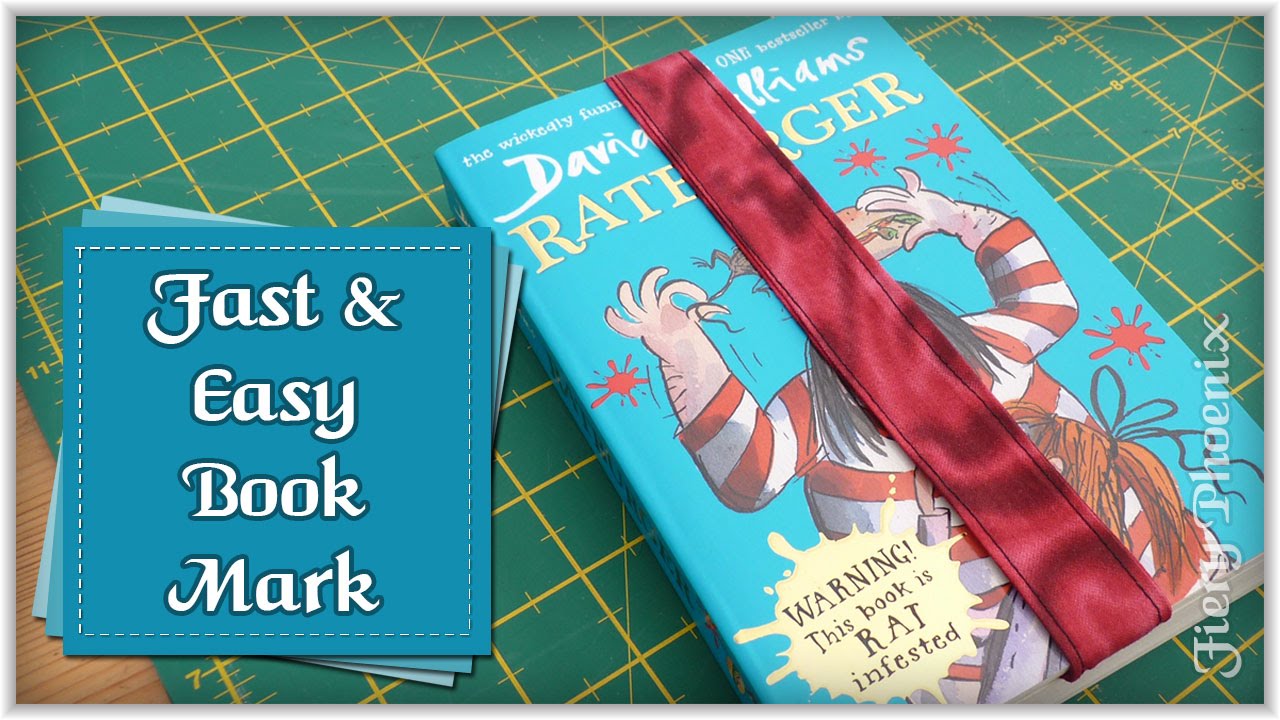 How to Sew a Bookmark :: by Babs at MyFieryPhoenix