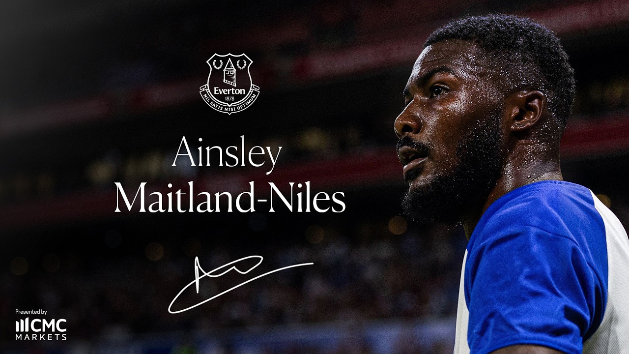 🤩🔵 Ainsley Maitland-Niles' FIRST interview as an Everton player!