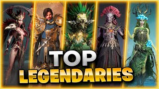 MUST USE!! TOP 5 Legendaries In Each Elemental Affinitie | Dragonheir: Silent Gods
