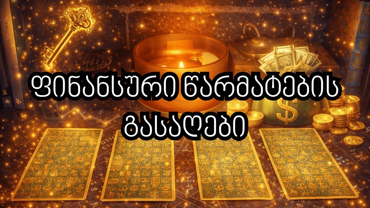 როგორ გავიუმჯობესოთ ფინანსური მდგომარეობა? - ტაროს საჯარო გაშლა
