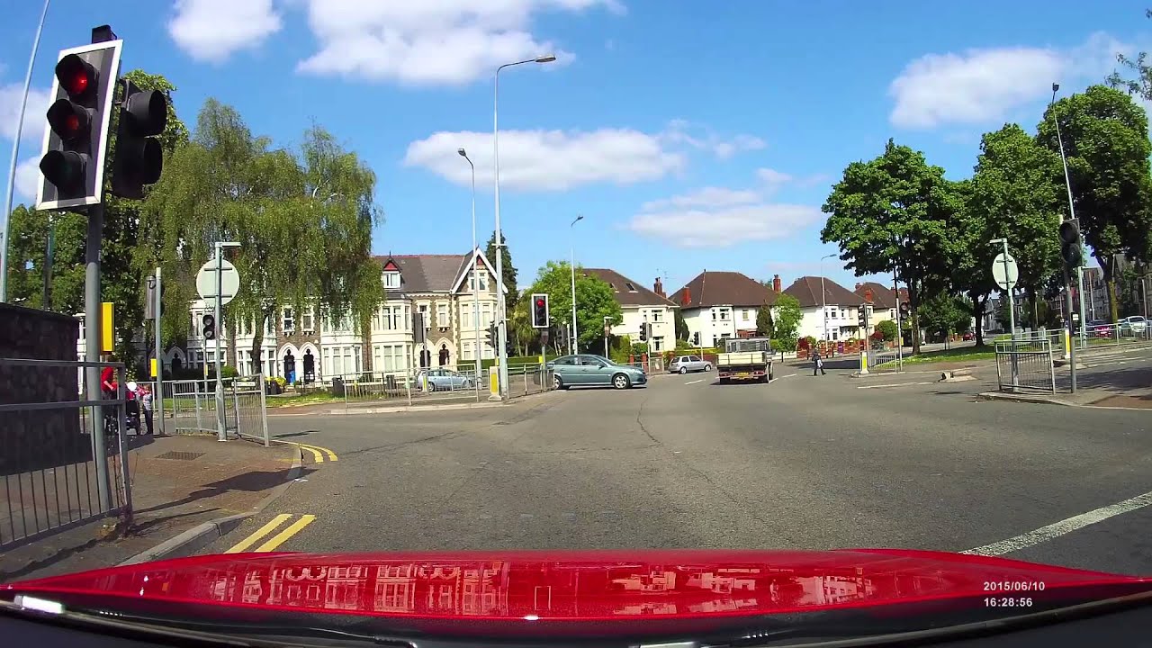 White Van Man Jumps Red Light - YouTube