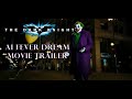 The Dark Knight but the movie trailer is an AI fever dream