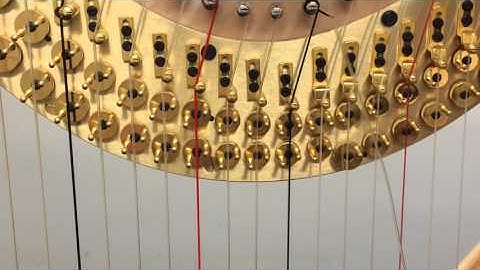 Harp String Replacement Tutorial