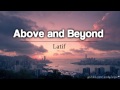 Above  beyond  latif lyrics  dl