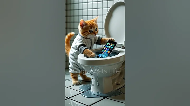 Video 7189161: cats catlover kitten kitties, kitten catlover cute kitty, kitten funny catlover kitty, toilet cat cute kitten