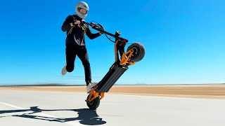INSANE "68 MPH" Electric Scooter! Inmotion RS Review