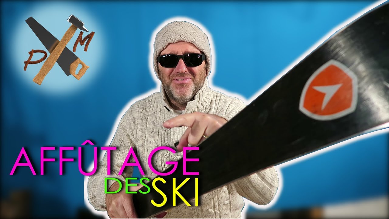 Affutage des skis - comment affûter les carres avec une lime