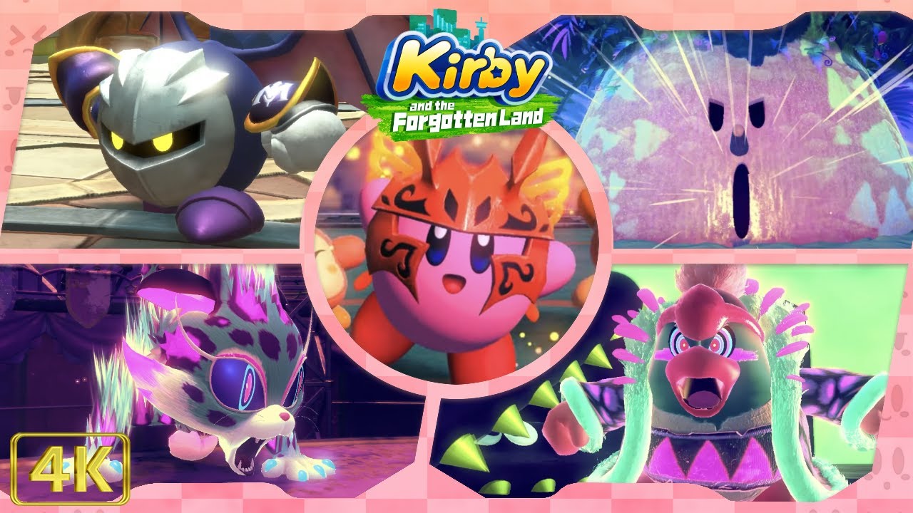 The Ultimate Cup Z (Morpho Knight Sword Kirby) | Kirby and the Forgotten  Land ⁴ᴷ - YouTube