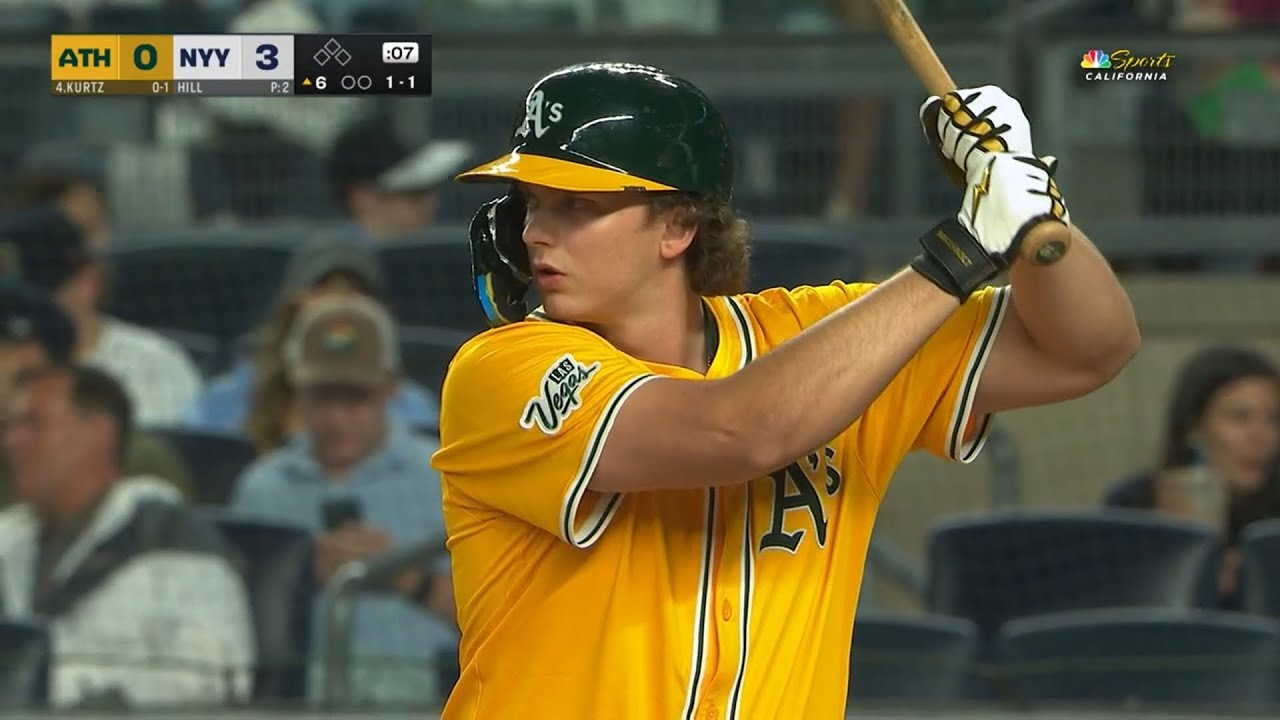 2025시즌 ATH 닉 커츠 안타모음 (122H)