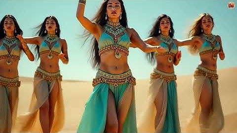 🌧️ The Rhythm of Rain (إيقاع المطر) - Arabic Belly Dance Music | Official LIVE AI Video 💃🎶