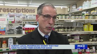 Local pharmacies worry they may have to close their doors for good, survey says