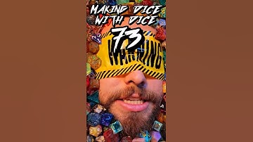 Making Dice With Dice Ep. 73 - Wasteland Explosion  #rollfordice #dicegoblin  #dicemaking