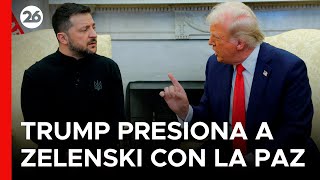 Trump Exige A Zelenski Que Firme La Paz De Inmediato