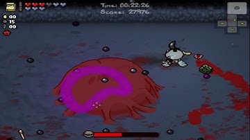 The Binding of Isaac: Rebirth - Azazel VS Hush (HARD MODE)