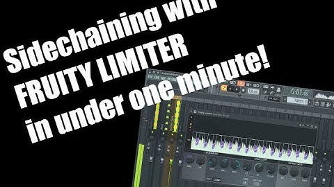Sidechaining with fruity limiter in less than 1 minute (the best way to sidechain in my opinion)