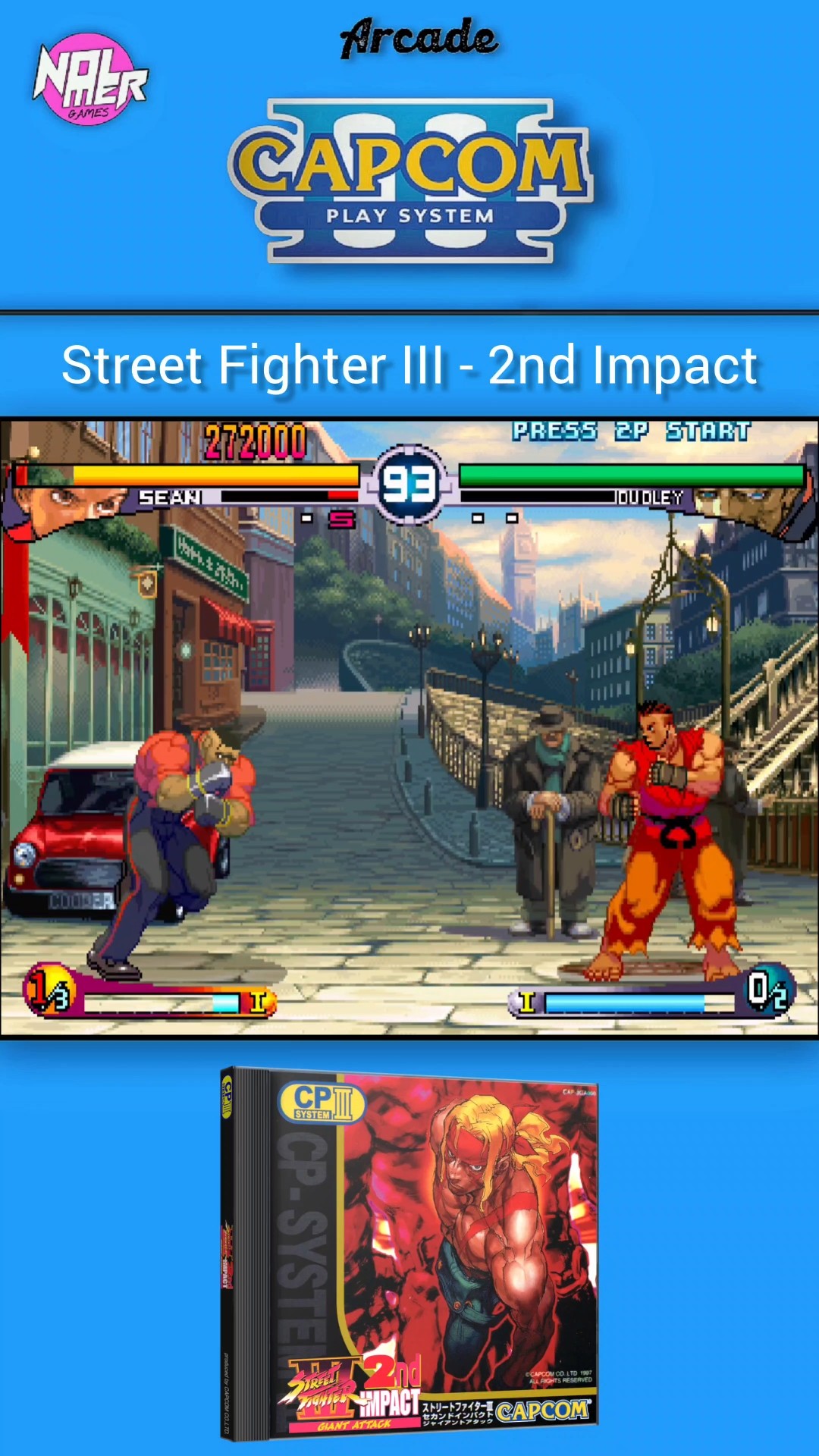 Street Fighter III - 2nd Impact - Giant Attack / #Capcom / #CPS3