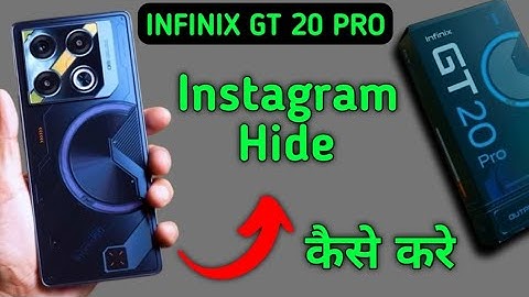 Infinix Gt 20 Pro Instagram kaise hide kare, how to hide Instagram in infinix, how to hide apps in i