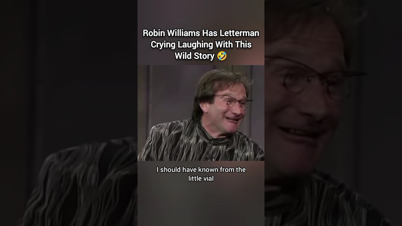 Robin Williams Has Letterman Crying Laughing With This Wild Story 🤣