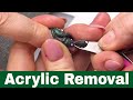 How to Safely Remove 3D Acrylic Work & Soak Off Acrylic Extensions