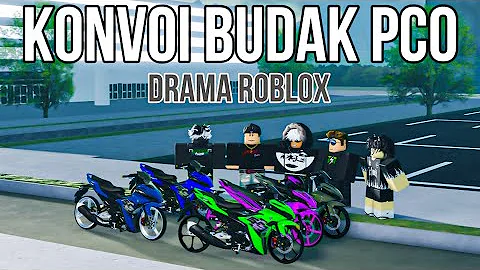 BUDAK PCO - Part 2 Drama Roblox | Pergi Konvoi ! | The Ride Roblox