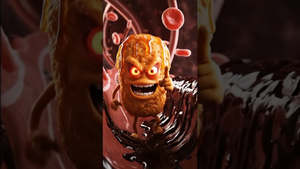 ভাজাপোড়া খাবার = নীরব ঘাতক ⚠️ AI Explained 