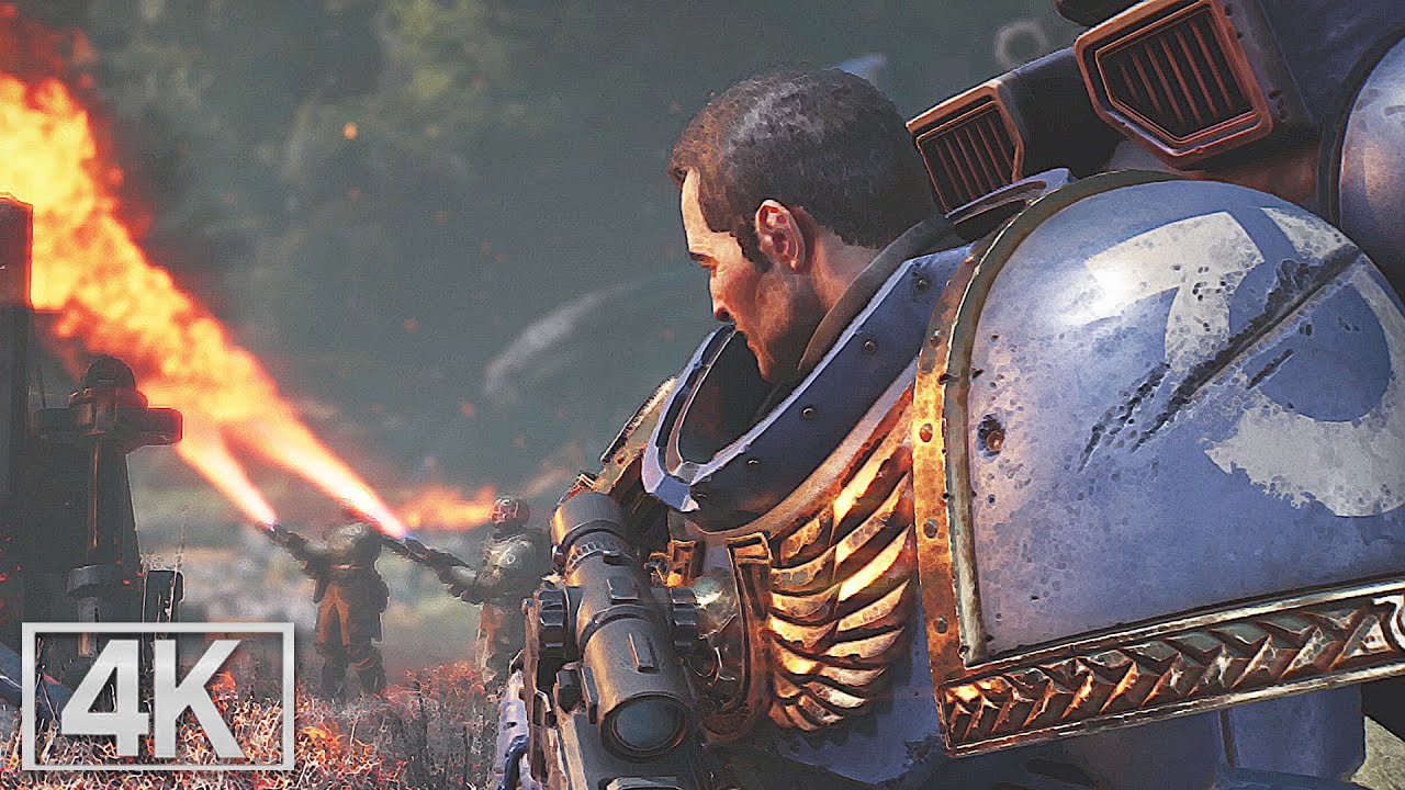 Space Marine 2: Titus Affected by Chaos Scene - Warhammer 40,000 Space Marine 2