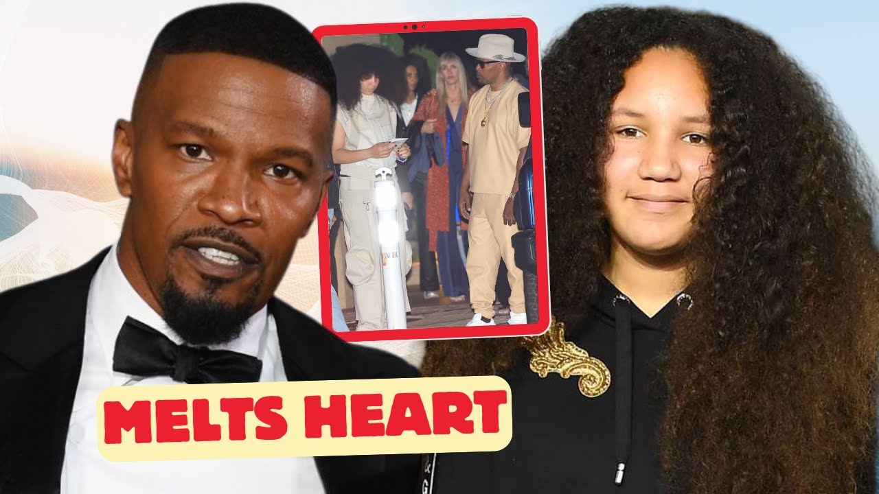 Jamie Foxx SURPRISES Daughter Anelise with A MercedesBenz During Sweet