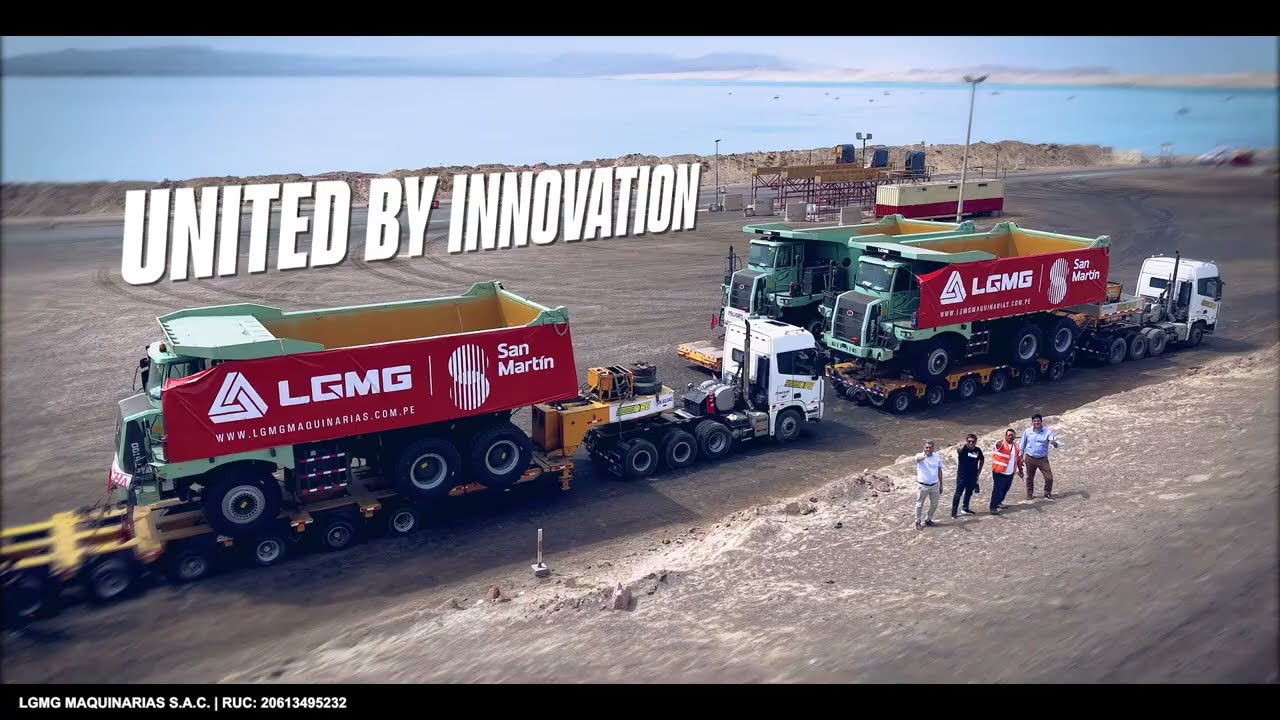 RTH100 Hybrid Mining Trucks in Peru.
