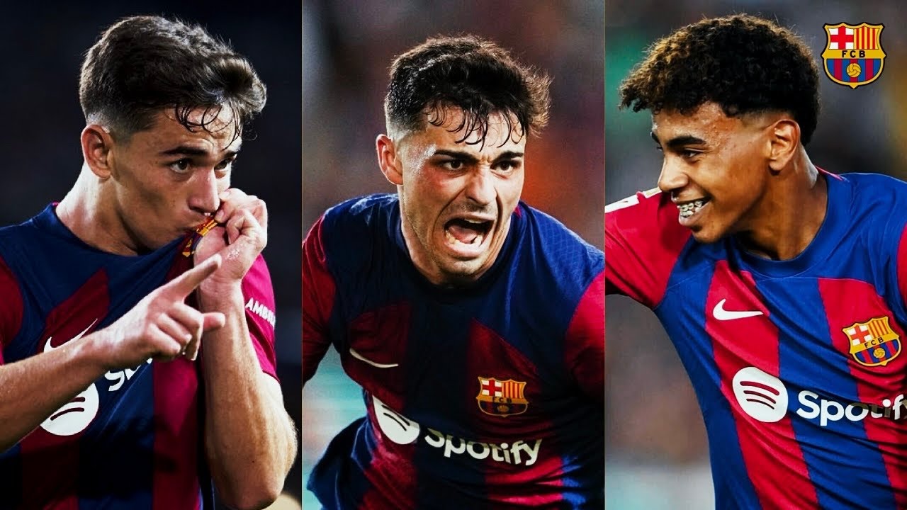 FC Barcelona’s Core Group Of Players: Pedri, Lamine Yamal, Gavi ...