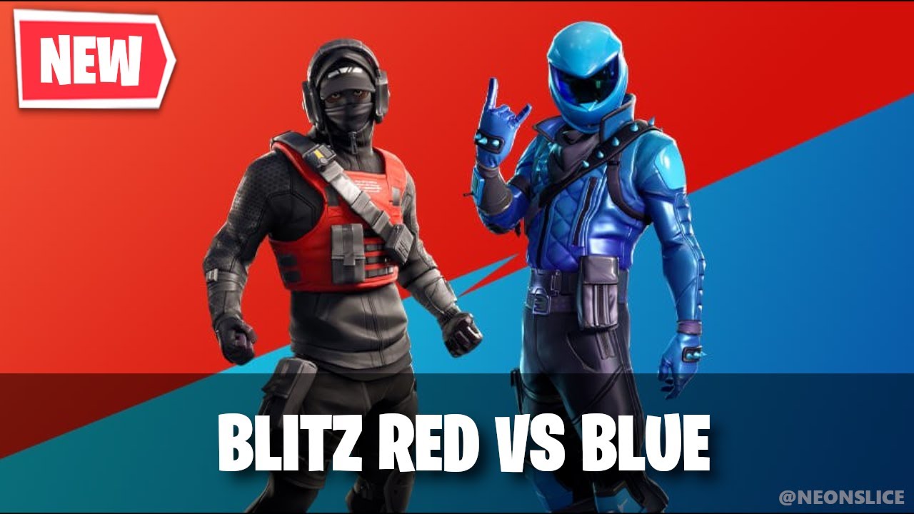 NEW* BLITZ RED VS BLUE GAMEPLAY - FORTNITE CREATIVE SHOWCASE
