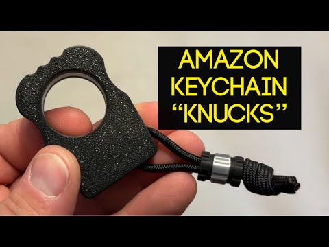 Knv Keychains Lightweight Keychain “Knucks” - YouTube