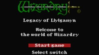ウィザードリィ２【リルガミンの遺産】ゲームボーイカラー版　プレイ動画　01