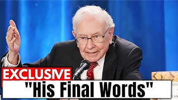 1 MIN AGO: Once in a Lifetime CRASH Is COMING - Warren Buffett FINAL WARNING