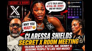 Claressa Shields Secret X Meeting To Speak On Alycia Baumgardner, Mr. Skinny, Supporters and Others