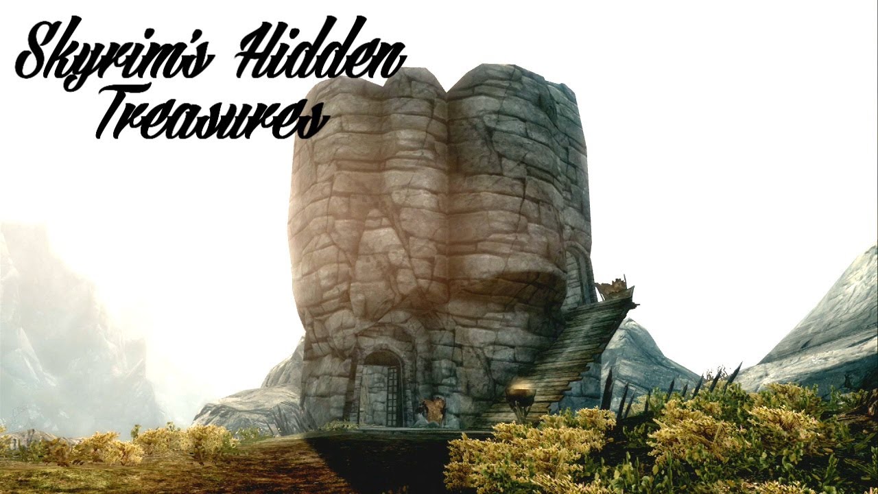 Skyrim's Hidden Treasures Cradle Stone Tower YouTube