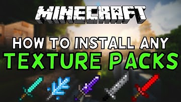 How To Install Minecraft Texture Packs For ANY Version! (2020)