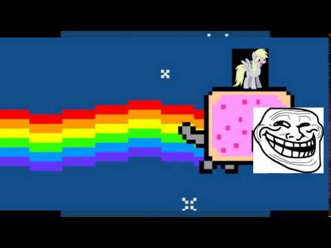 NYAN CAT, TROLL SONG, AND DERP SONG COMBINED!!! 