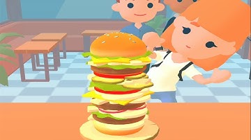 BURGER RUSH - All Levels Gameplay Android Day 1