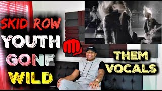 Skid Row - Youth Gone Wild Official Music Video Reaction