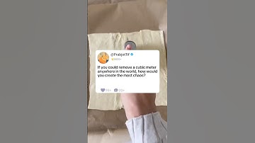 If you could remove a cubic meter anywhere in the world, how would you create the most chaos? #story