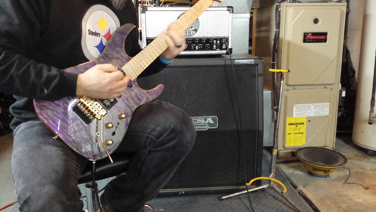 guitar and CAM850Mii amp demo