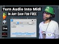 Samplab free audio to midi vst plugin review and demo convert a sample to midi notes