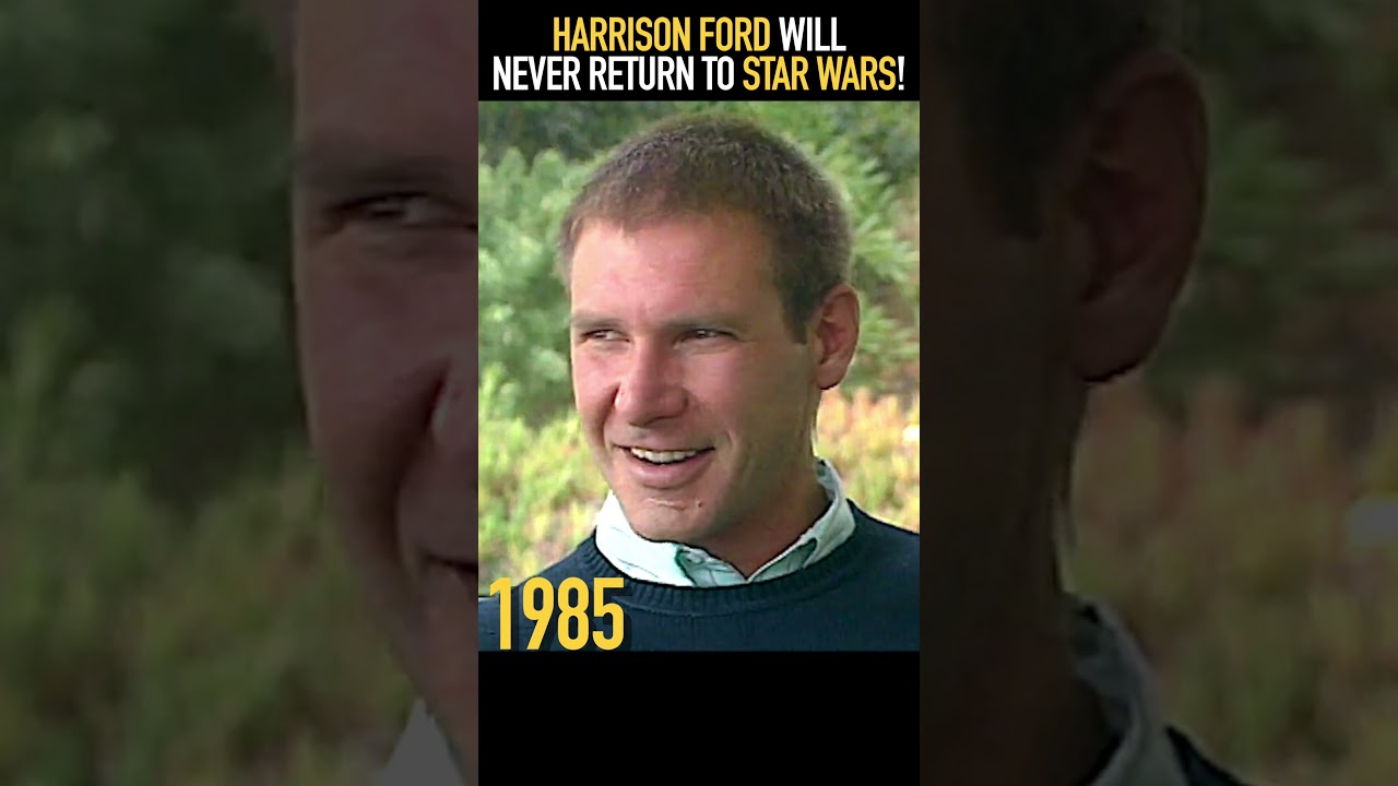 Harrison Ford in 1985: "Will you ever return to Star Wars?" 