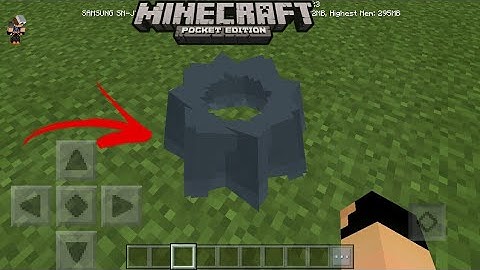 MCPE 1.2 How To Make Realistic Trashcan | Command Block Creation