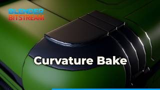 Bake Curvature Maps in Blender