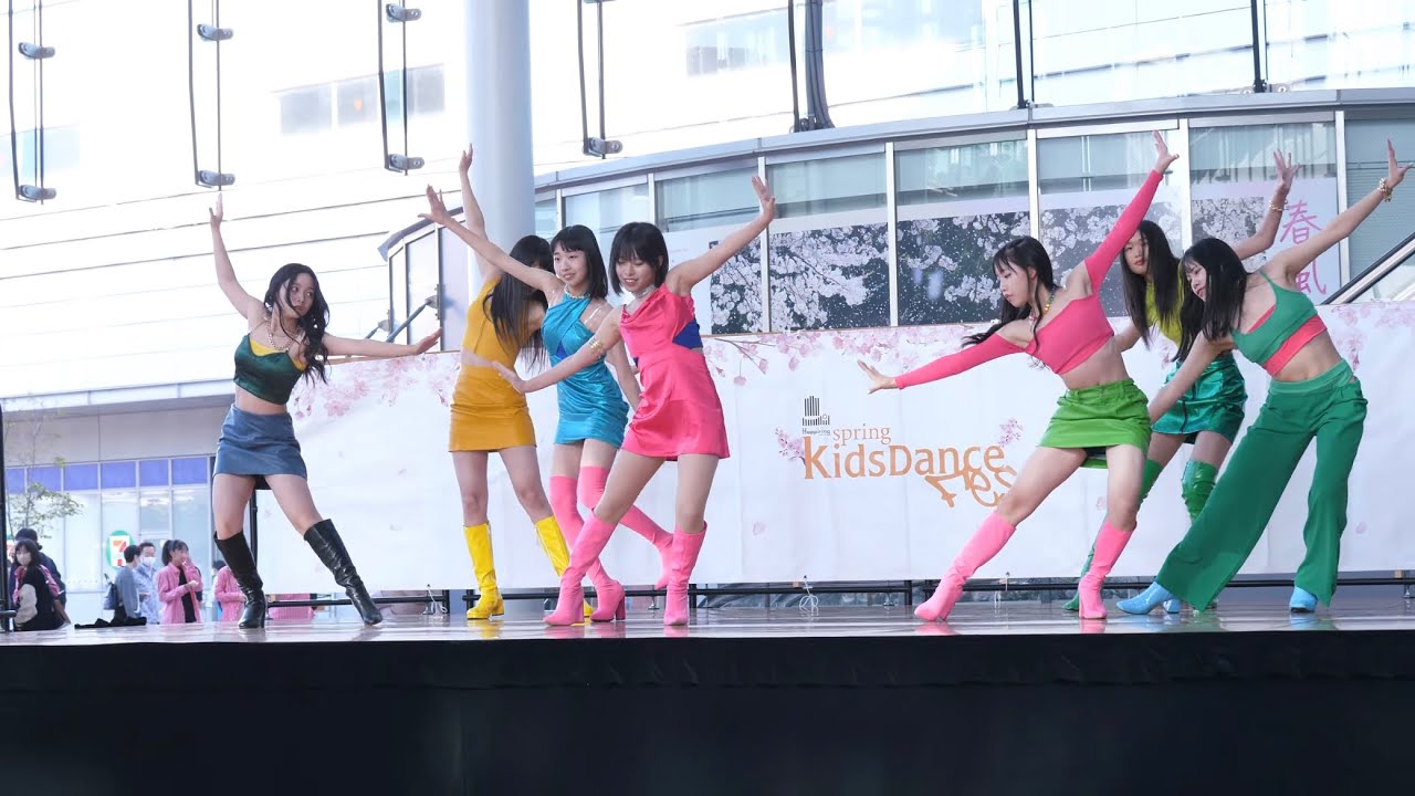 【4K60P】Tiny Tony「DICE(NMIXX )カバーダンス」ハピリン Spring  KIDS  DANCE  FES  VOL.5  2023/4/1