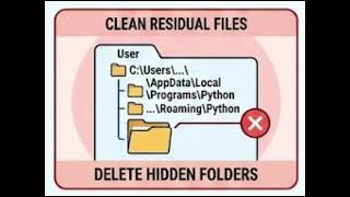 Python version reinstalling steps 