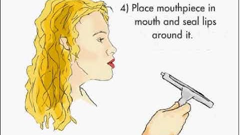 how to use peak flow meter