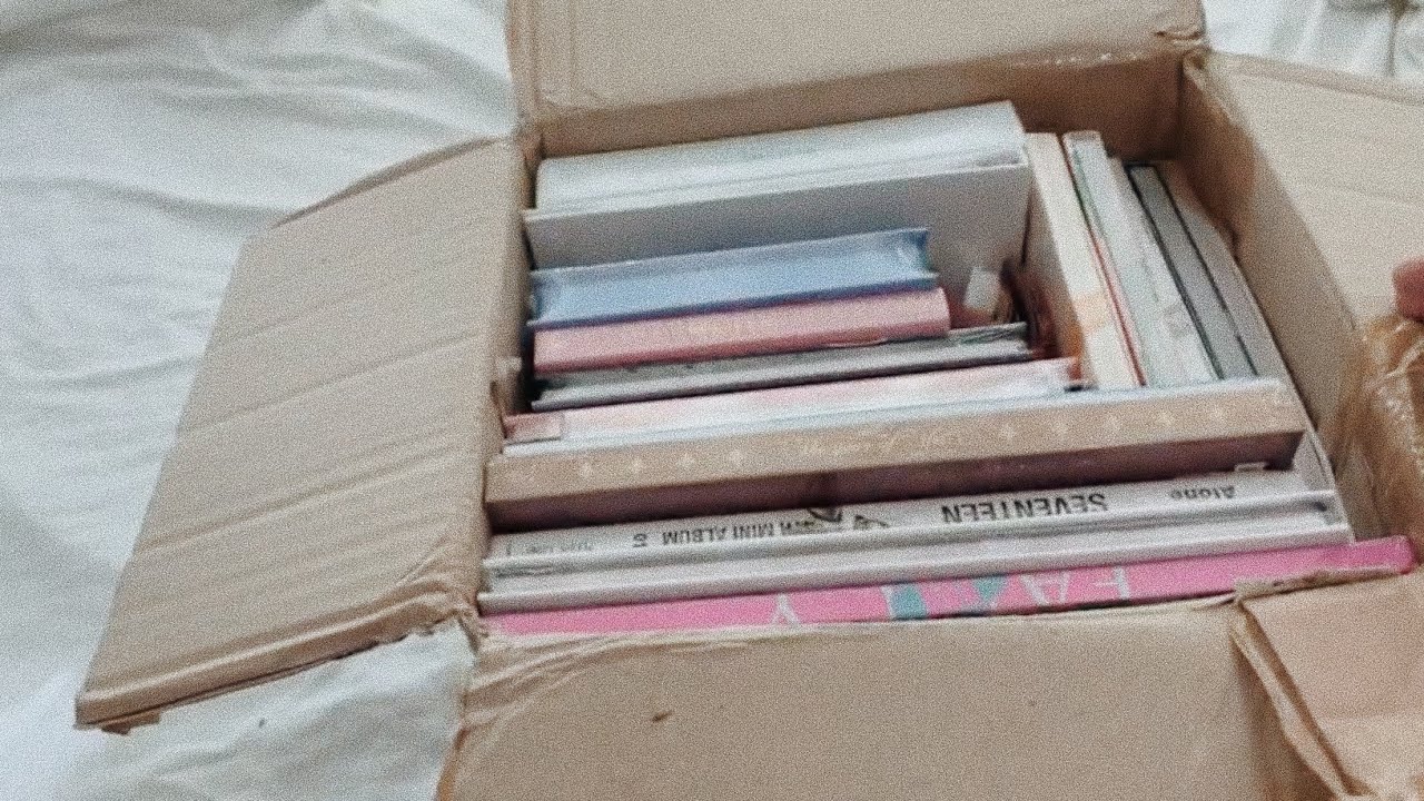a MASSIVE album unboxing too (twice and seventeen)