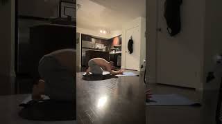 Assignment #4 - advanced asana - peacock, forearm balance, plow